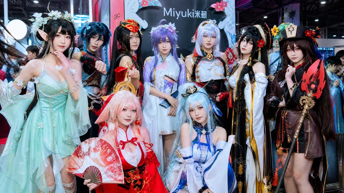 女大学生cosplay